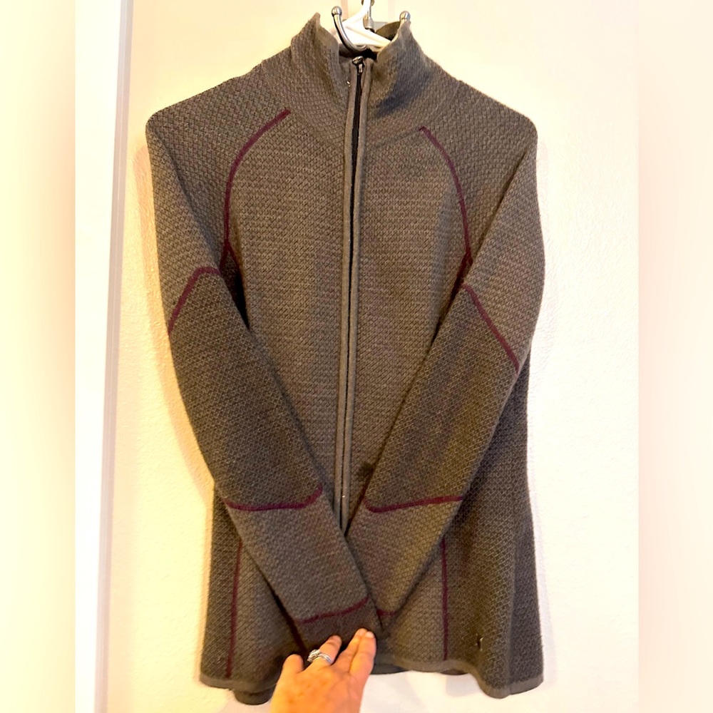 Smartwool zip up cardigan. Small.